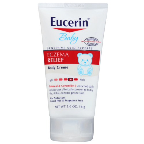 Eucerin Baby Wash and Shampoo Unscented Pump 400ml