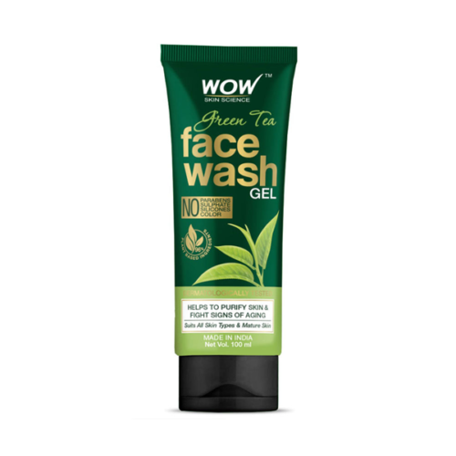 Wow Skin Science Green Tea Face Wash Gel 100ml