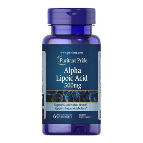 Puritan’s Pride Alpha Lipoic Acid 300mg x 60 Capsules