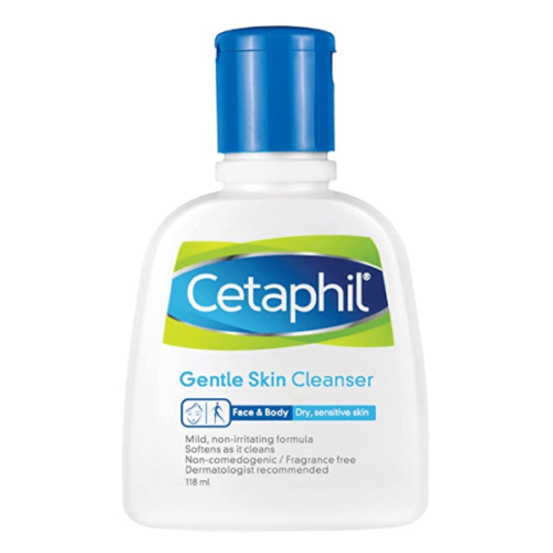 Cetaphil Gentle Skin Cleanser Face & Body All Skin Types 118ml