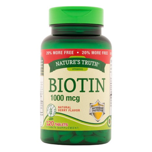 Nature’s Truth Biotin 1000mcg 120 Tablets