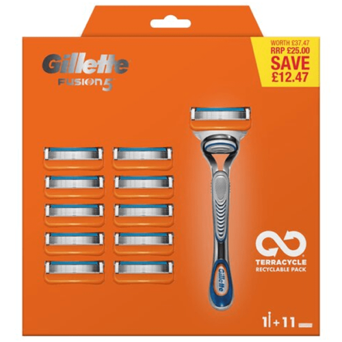 Gillette Fusion Razor Plus 10 Blades