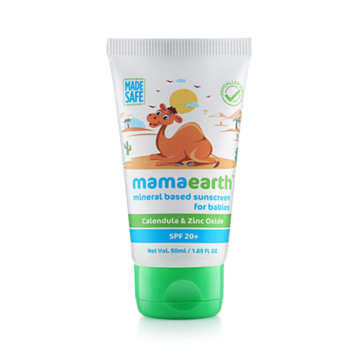 Mamaearth Mineral-Based Sunscreen for Babies-50ml
