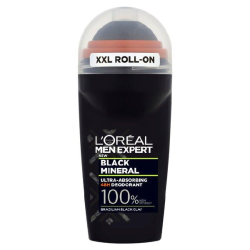 L’Oreal Men Expert Black Earth Roll On Deo 50ml (UK/AU)
