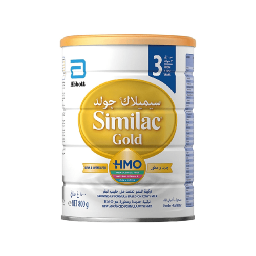 Similac Gold 3 HMO Follow-On Formula Milk-800gm