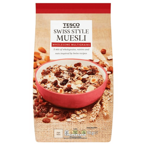 Tesco Swiss Style Muesli 1kg