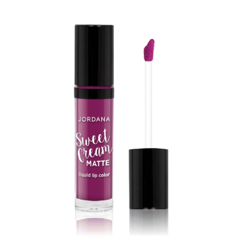 Jordana Sweet Cream Matte Liquid Lip Color – Currant Jam