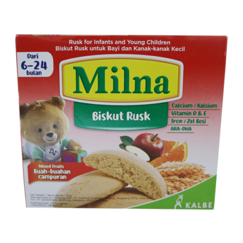 Milna Baby Rusk Mix Fruit-130g