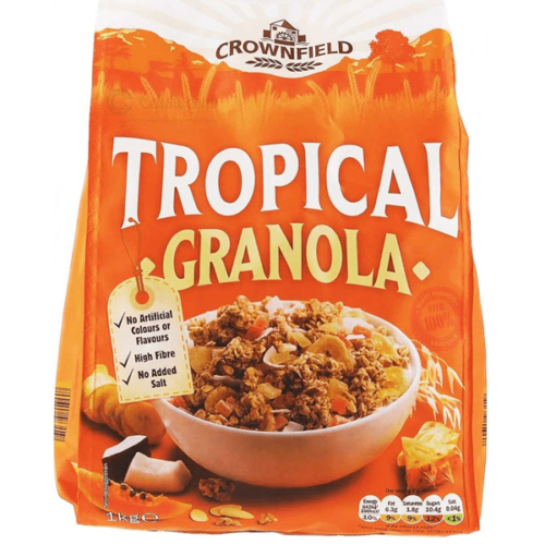 Crownfield Tropical Granola 1kg