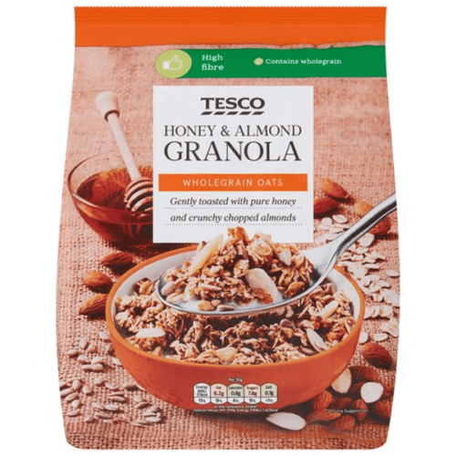 Tesco Honey And Almond Granola 1Kg