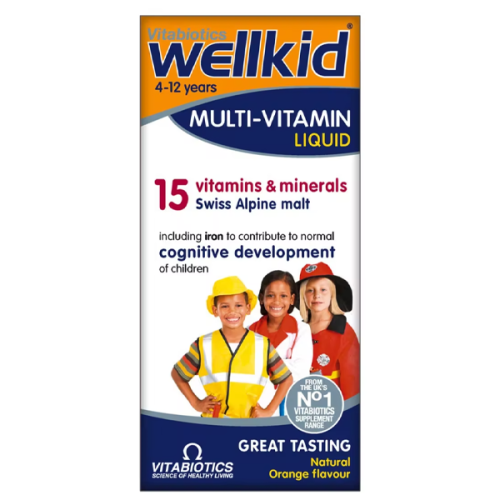 Vitabiotics Wellkid Multivitamin Liquid 150ml