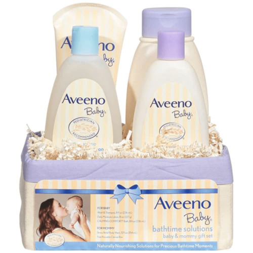 Aveeno Baby Daily Bathtime Solutions Gift Set 4 items