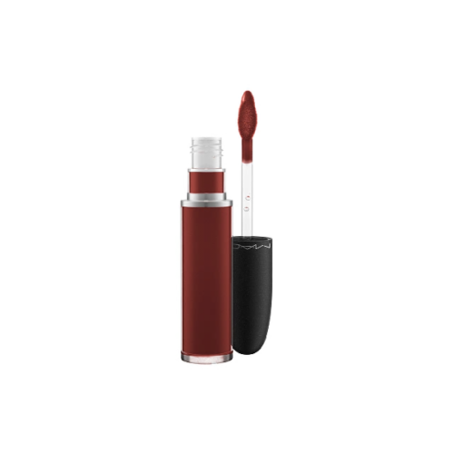 MAC Retro Matte Liquid Lipcolour-Carnivorous-Blackened red