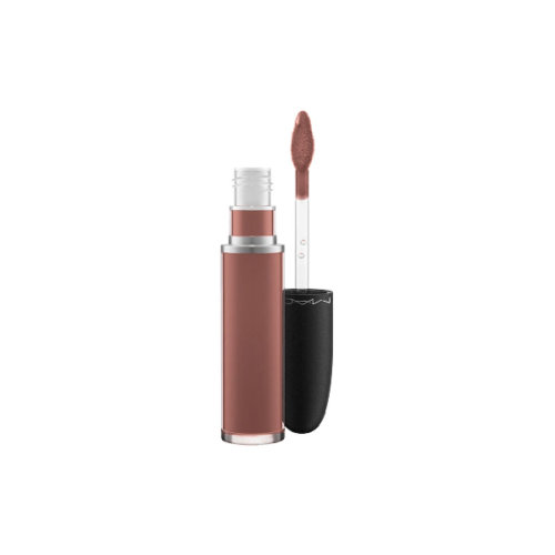 MAC Retro Matte Liquid Lipcolour-Topped With Brandy-Deep dirty rose