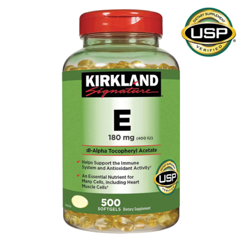 Kirkland Signature Vitamin E 400 IU 500 Softgels