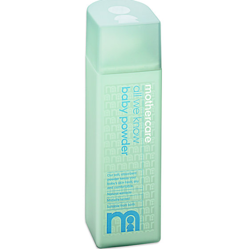 mothercare all we know baby powder 150g