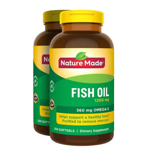 Nature Made Omega 3 Fish Oil 1200mg 200 Softgels