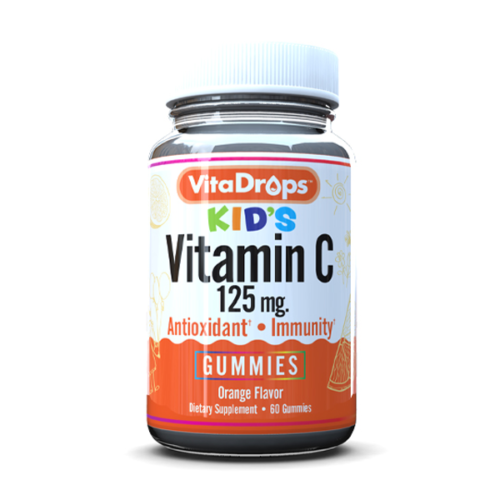 VitaDrops Kids Vitamin C 125mg-60gummies