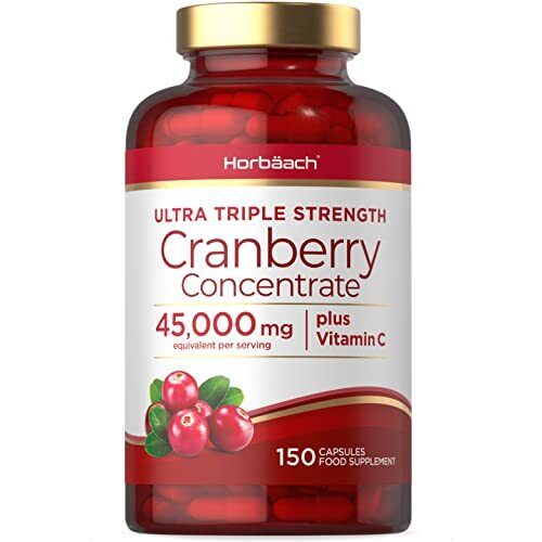 Horbaach 30000mg Cranberry Vitamin C 150 Capsules