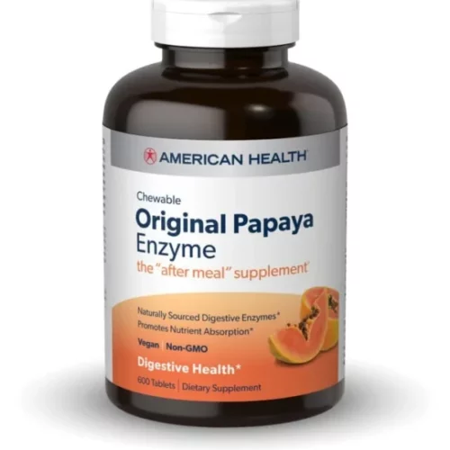 American Health Original Papaya Enzyme 100 Tablets