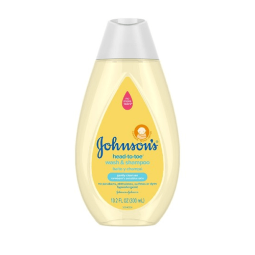 Johnsons Head-To-Toe Baby Wash & Shampoo-300ml