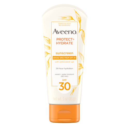Aveeno Protect + Hydrate Face Sunscreen Lotion with SPF 30
