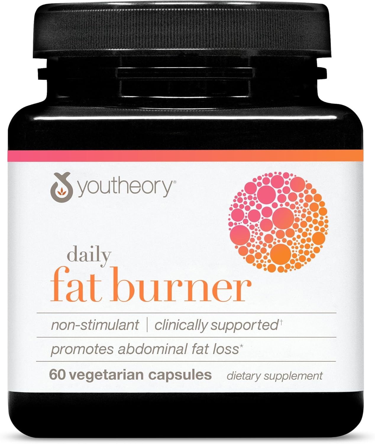 youtheory Daily Fat Burner 130 Vegetarian Capsules