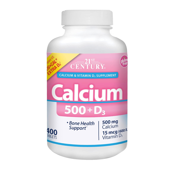 21st Century Calcium and Vitamin D Supplement 400 Count