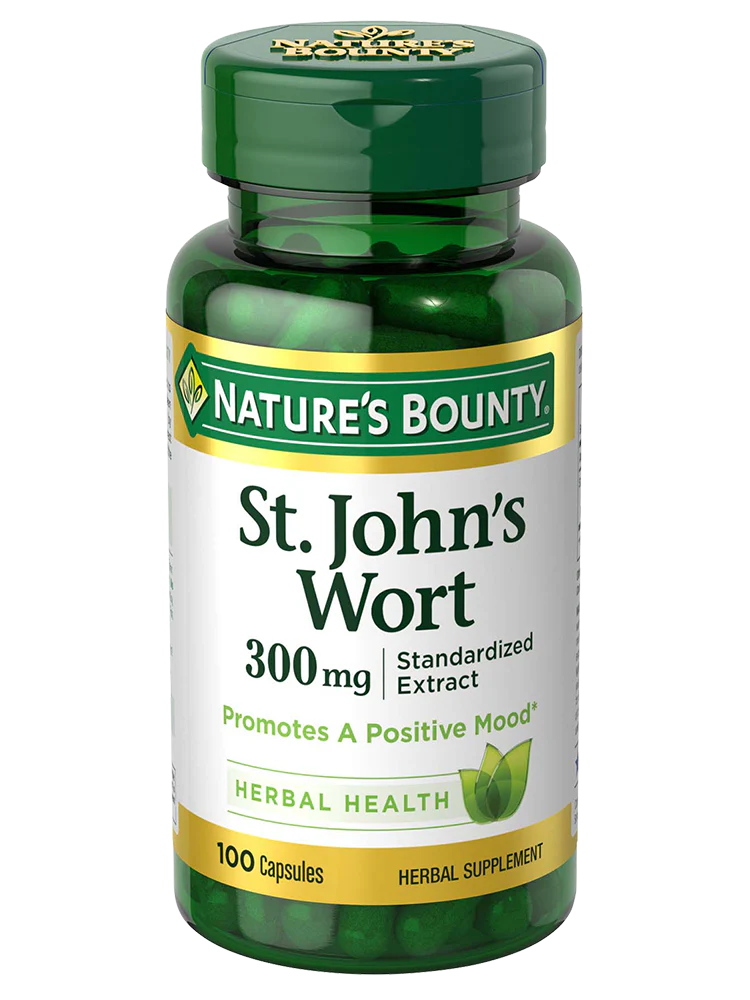 Nature’s Bounty St. John’s Wort 300mg 100 Capsules
