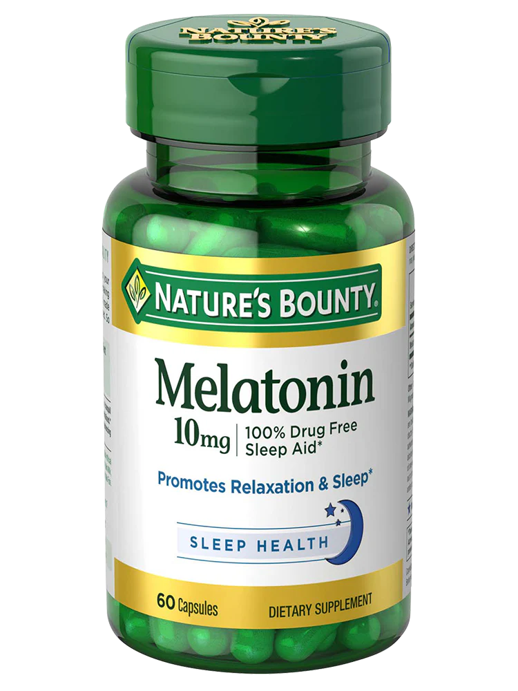 Nature’s Bounty Melatonin 10mg 60 Capsules