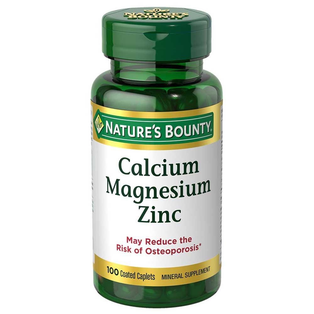 Nature’s Bounty Calcium Magnesium Zinc 100 Tablets