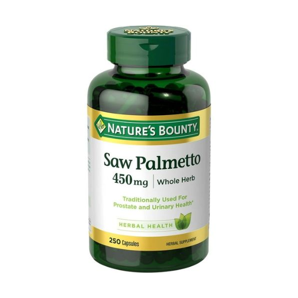 Nature’s Bounty Saw Palmetto 450mg 250 Capsules