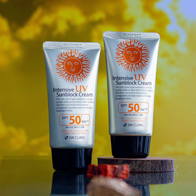 3W Clinic Intensive UV Sunblock Cream SPF50+ Pa+++ 70ml