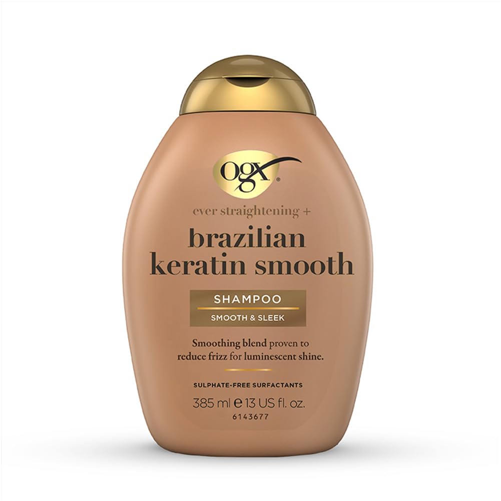 OGX Brazilian Keratin Smooth pH Balanced Shampoo 385ml