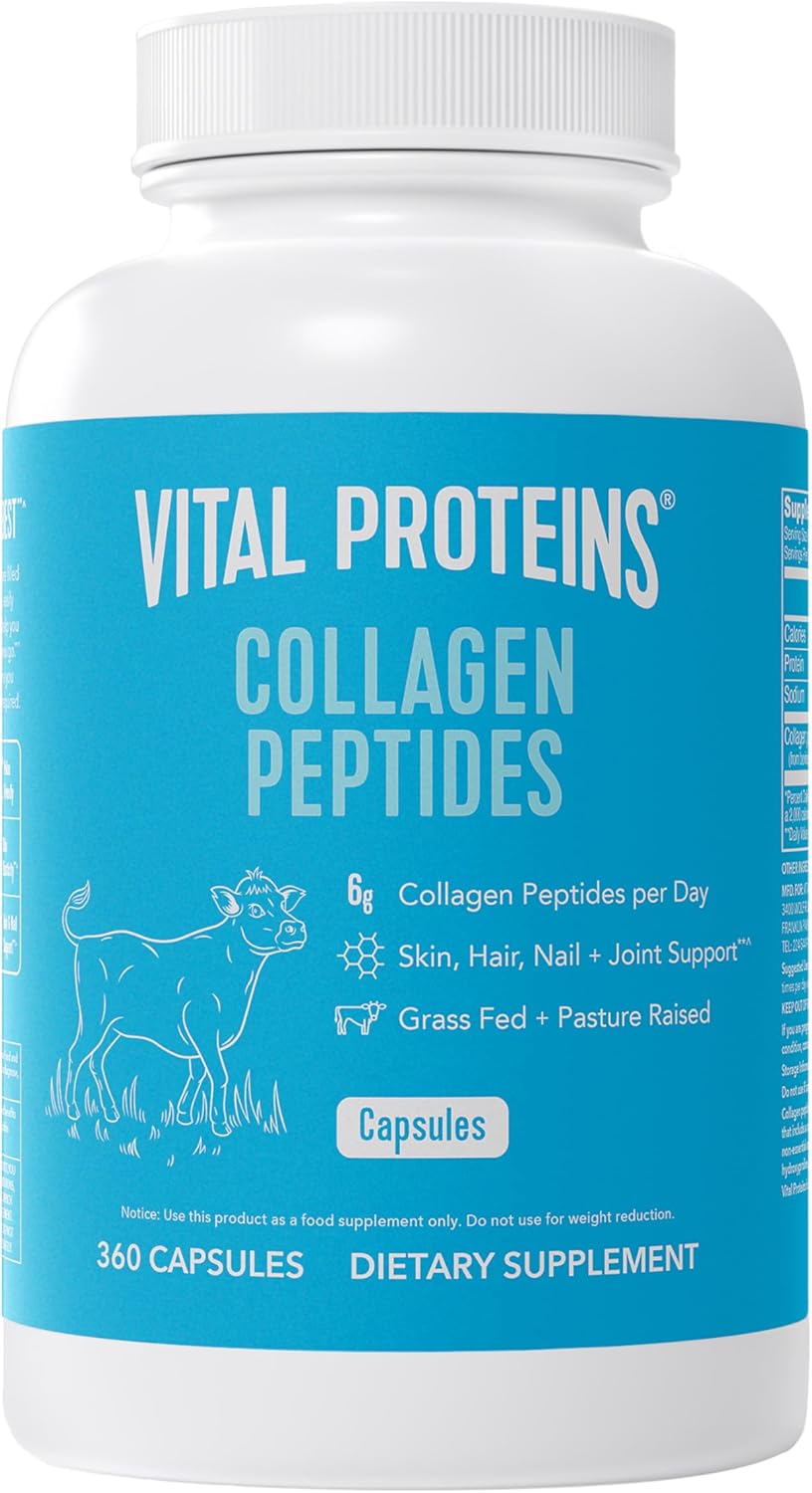 Vital Proteins Collagen Peptide 360 Capsules(USA)