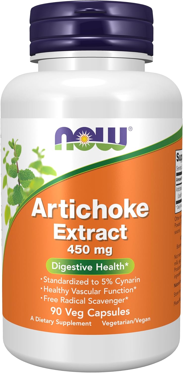Now Foods Artichoke Extract 450mg 90 Veg Capsules