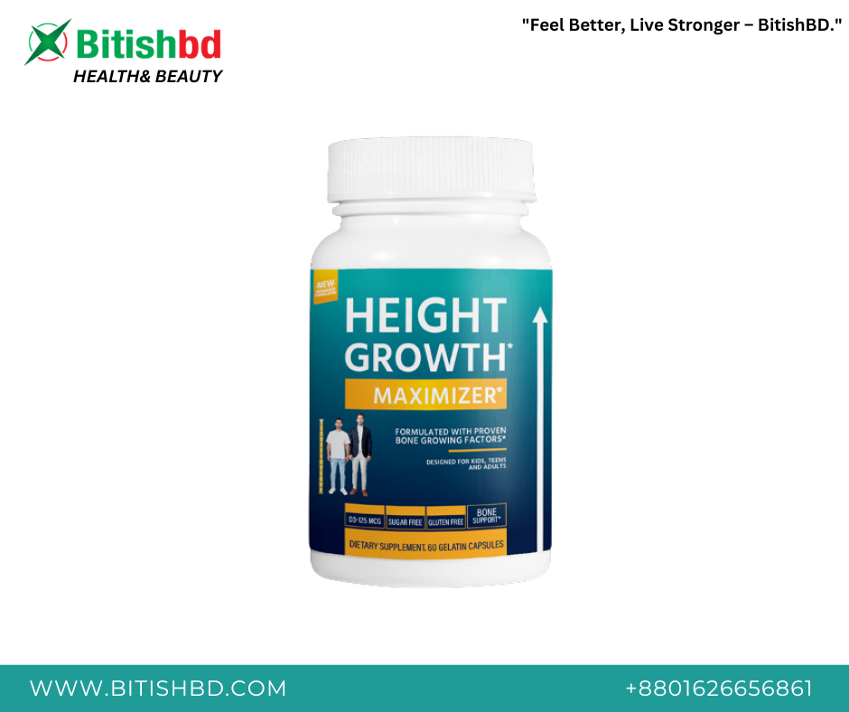 Height Growth Maximizer Bone & Joint Health 60 Gelatin Capsules