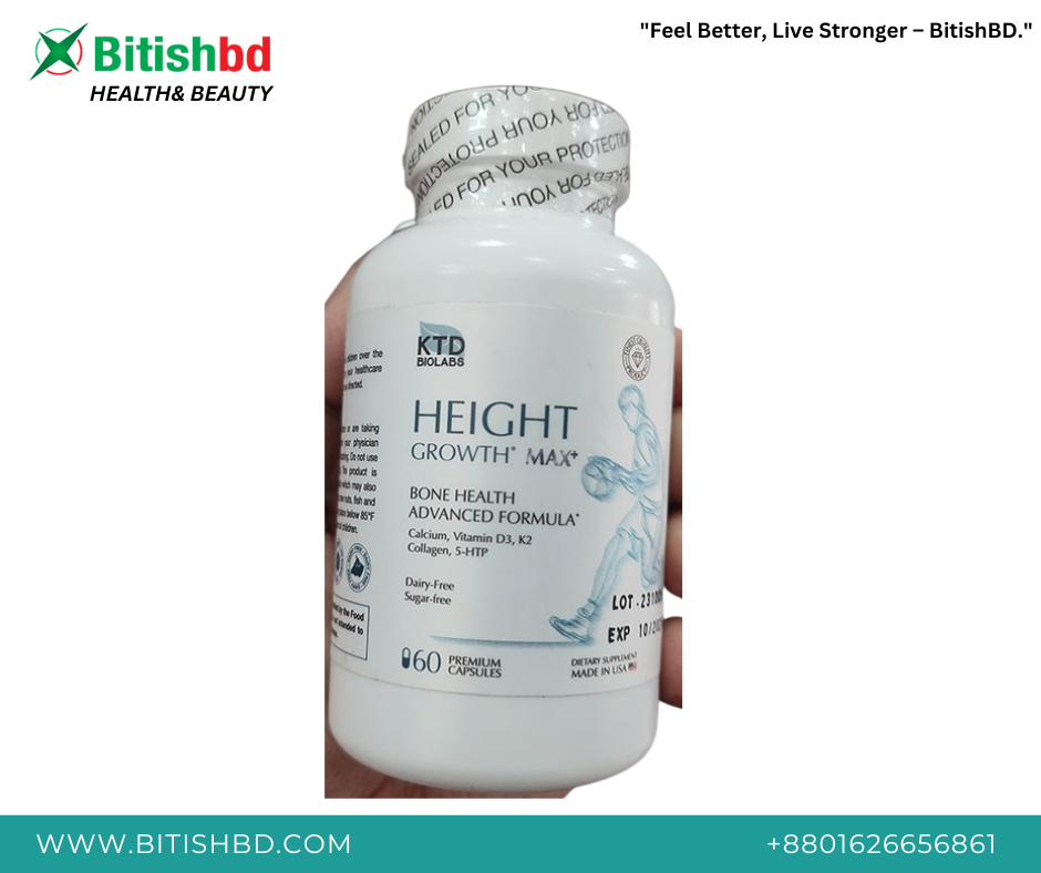 KTD Biolabs Height Growth Max 60 Capsules