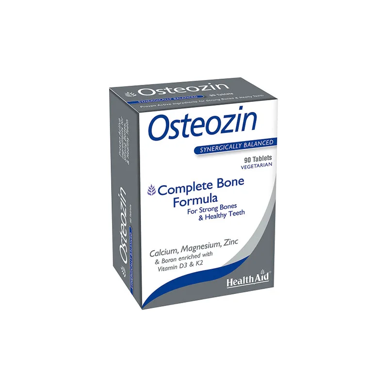 HealthAid Osteozin (New Bone Formula) 90’s VegiTabs HealthAid Osteozin (New Bone Formula) 90’s VegiTabs