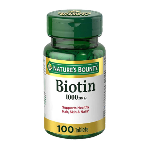 Nature’s Bounty Biotin 1000mcg 100 Tablets
