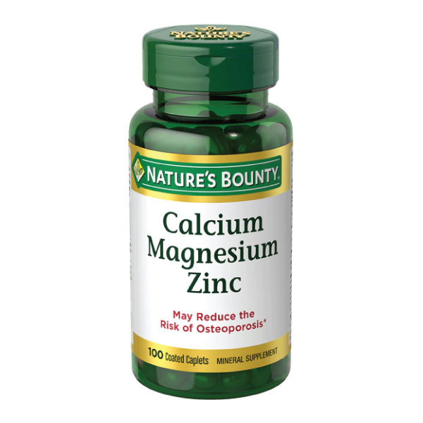 Nature’s Bounty Calcium Magnesium Zinc 100 Caplets