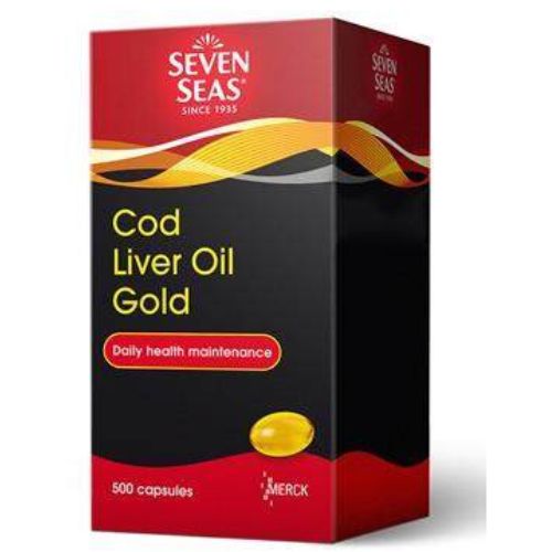 Seven Seas Cod Liver Oil GOLD (500 Capsules) | Best Price in Bangladesh