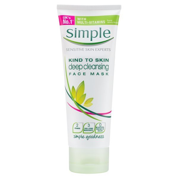 Simple Kind To Skin Deep Cleansing Face Mask 75ml