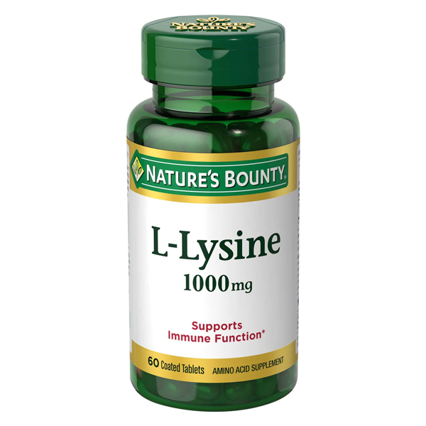 Nature’s Bounty L-Lysine 1000mg 60Tablets