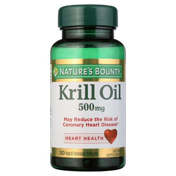 Nature’s Bounty Krill Oil 500mg 30Softgels