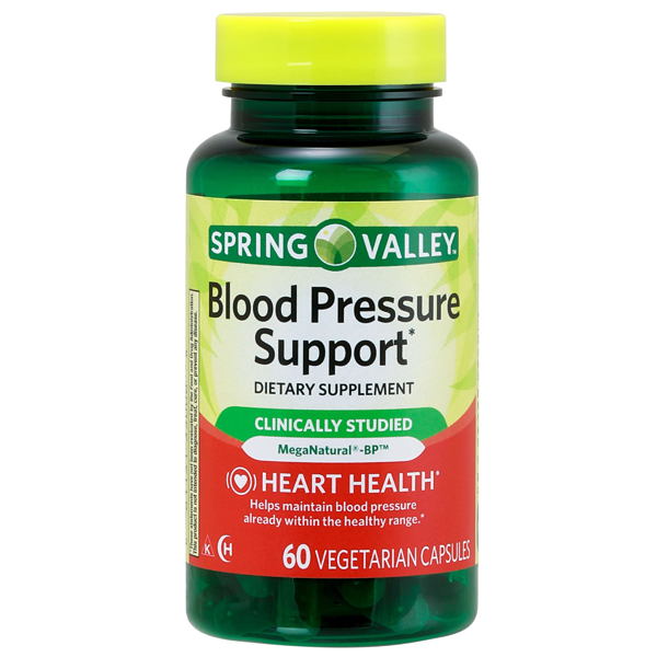 Spring Valley Blood Pressure Support 60 Capsules