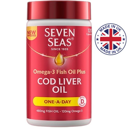 Seven Seas Cod Liver Oil One-A-Day (120 Capsules) in Bangladesh