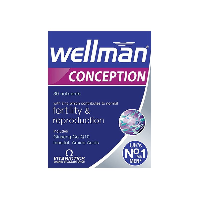 Vitabiotics Wellman Conception 30 Tablets