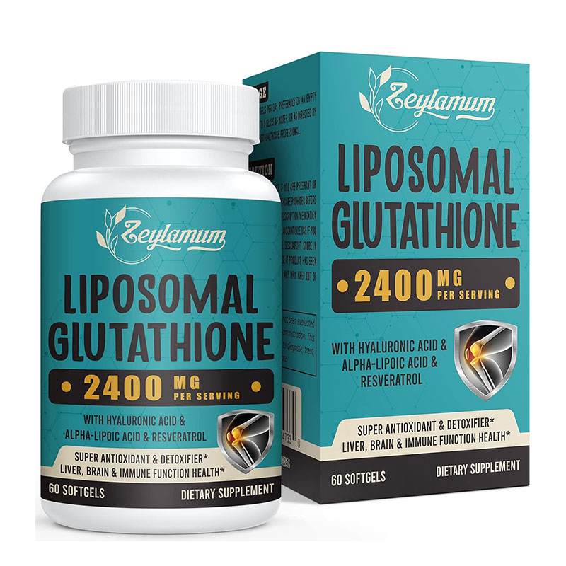 Zeylamum 2400 MG Liposomal Glutathione 60 Softgels