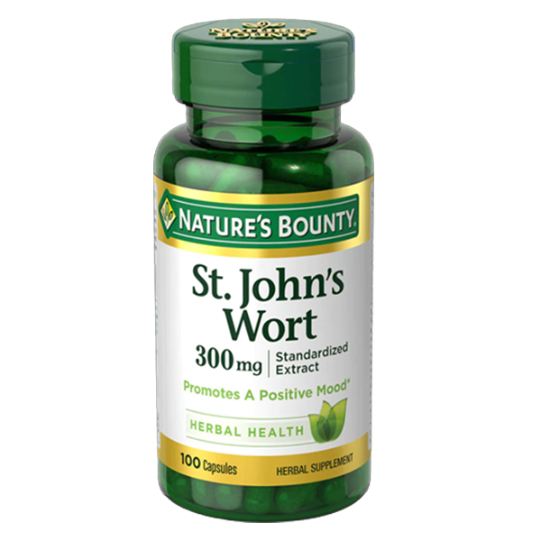 Nature’s Bounty St. John’s Wort 300mg 100 Capsules